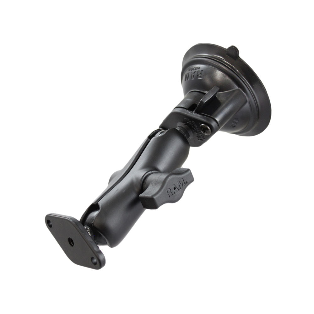 RAM Mount Base Suction Mount Twist Lock  Requires RAM Cradle