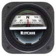 Ritchie V527 Kayak Compass  Bulkhead Mount  White Dial