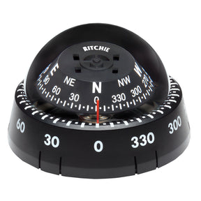 Ritchie XP99 Kayaker Compass  Surface Mount  Black