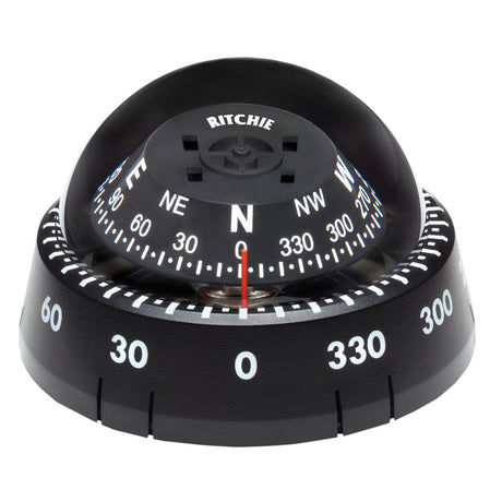 Ritchie XP99 Kayaker Compass  Surface Mount  Black
