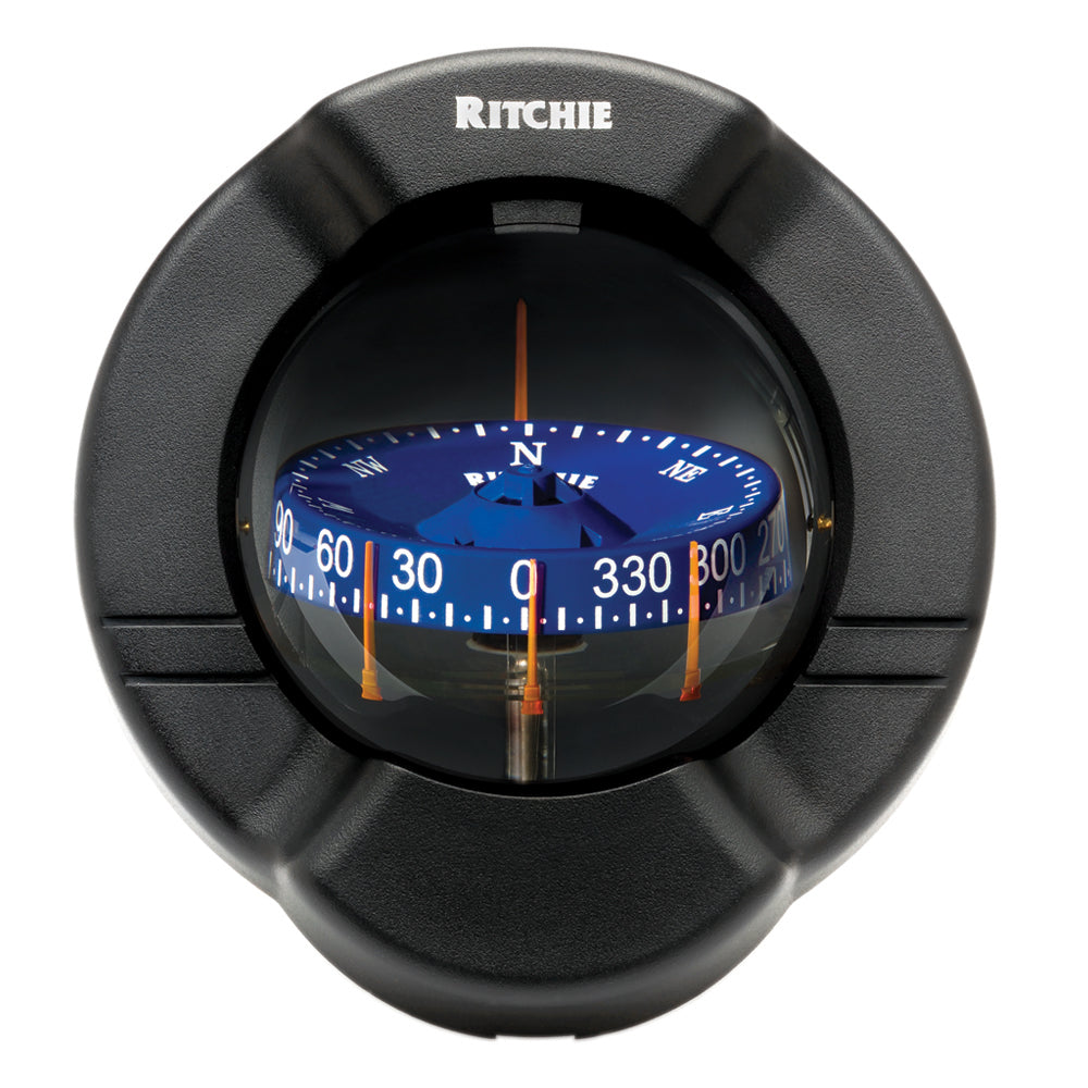 Ritchie SSPR2 SuperSport Compass  Dash Mount  Black