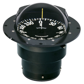 Ritchie FB500 Globemaster Compass  Flush Mount  Black  12V  5 Degree Card