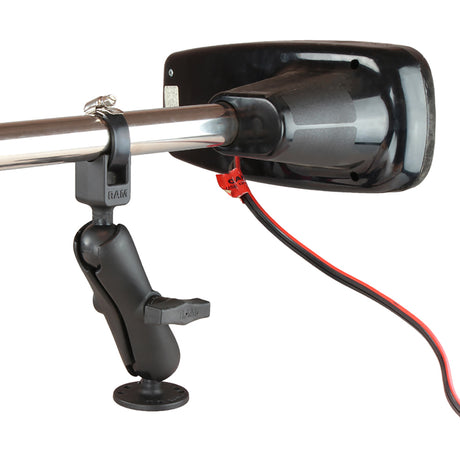 RAM Mount Trolling Motor Stabilizer wUniversal Strap Base