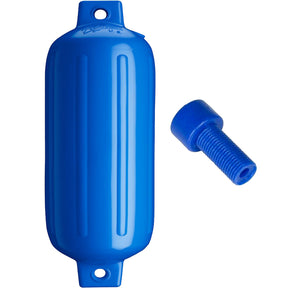 Polyform G5 Twin Eye Fender 88 x 268  Blue wAdapter