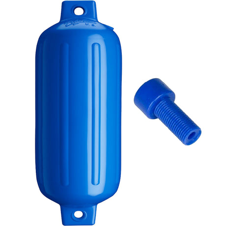 Polyform G5 Twin Eye Fender 88 x 268  Blue wAdapter