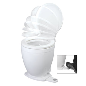 Jabsco Lite Flush Electric 12V Toilet wFootswitch