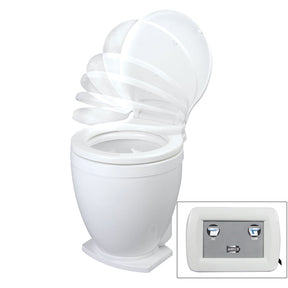 Jabsco Lite Flush Electric 12V Toilet wControl Panel