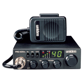 Uniden PRO520XL CB Radio w4W Audio Output
