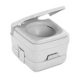 Dometic 964 Portable Toilet wMounting Brackets  25 Gallon  Platinum