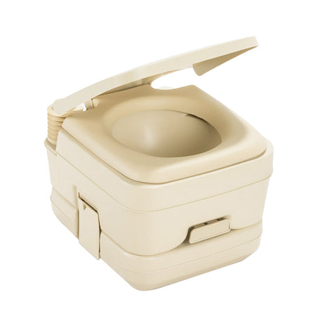 Dometic 964 MSD Portable Toilet wMounting Brackets  25 Gallon  Parchment
