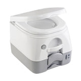 Dometic 974 MSD Portable Toilet wMounting Brackets  26 Gallon  Grey