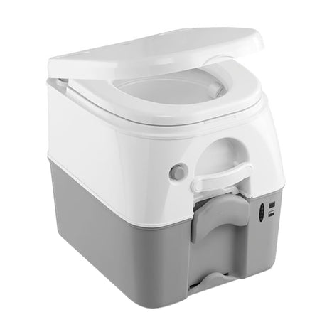 Dometic 975 MSD Portable Toilet wMounting Brackets  5 Gallon  Grey