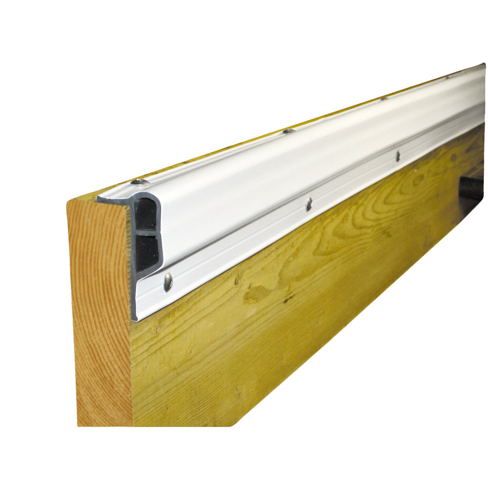 Dock Edge Dockguard Economy PVC Profile 10ft Roll  White