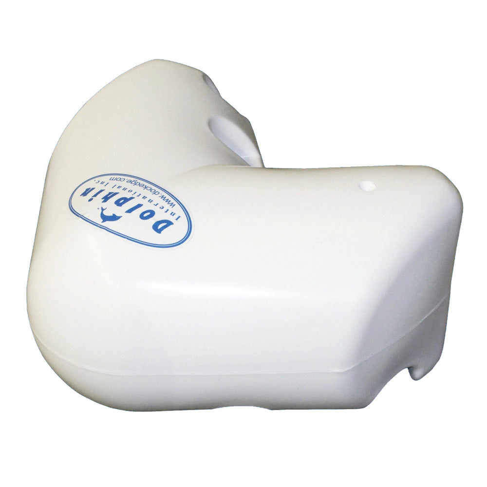 Dock Edge Dolphin Dockside Bumper 12 x 12 Corner  White