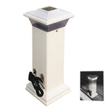 Dock Edge Cleatlite Solar Dock Light wSS Mooring Cleat 12