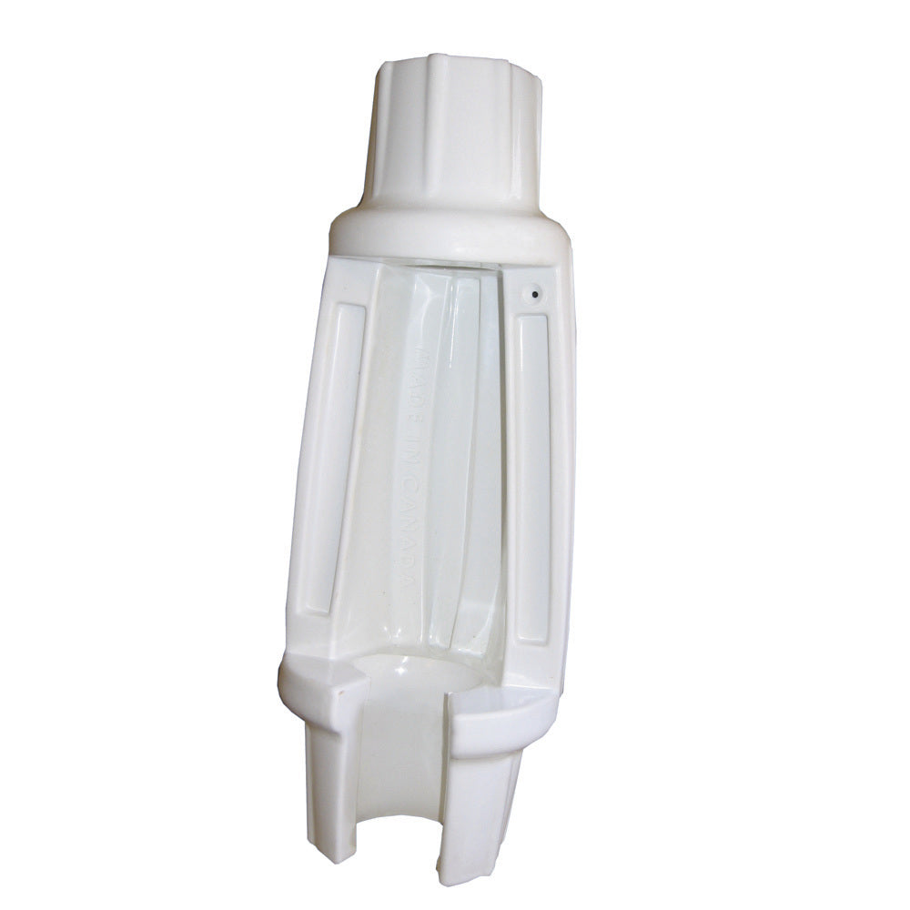 Dock Edge Torpedo Bumper 18  White