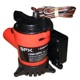 Johnson Pump 1250 GPH Ultima Combo Pump 118 Hose 12V