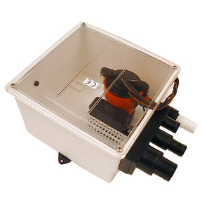 Johnson Pump 1000 GPH Multi Port Shower Sump Pump 12V wSwitch