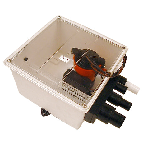 Johnson Pump 1000 GPH Multi Port Shower Sump Pump 12V wSwitch