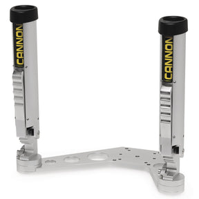 Cannon Downrigger Mount Rod Holder  Silver