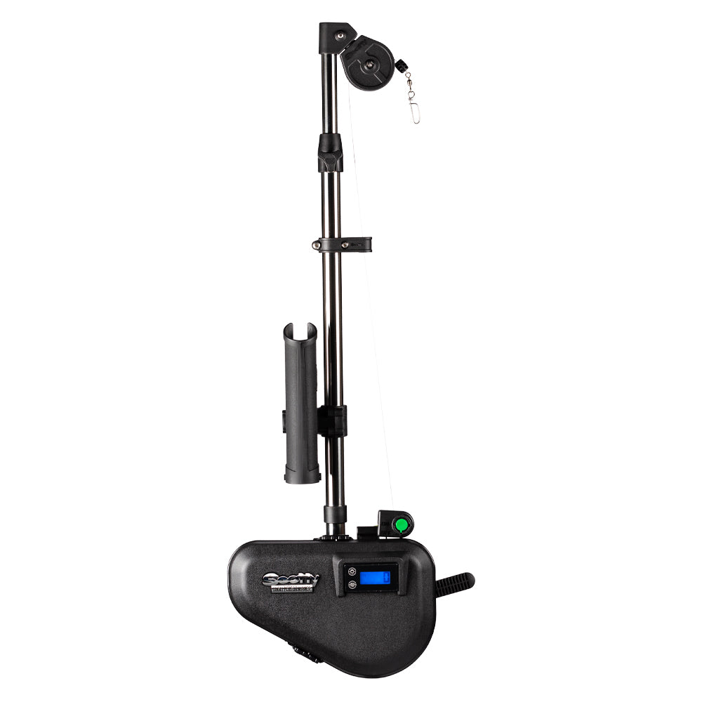 Scotty 2106 HP Depthpower Electric Downrigger 60 SS Telescoping Boom wSwivel Base  Single Rod Holder