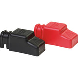 Blue Sea 4018 Square CableCap Insulators Pair RedBlack