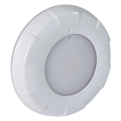 Lumitec Aurora LED Dome Light  White Finish  WhiteBlue Dimming