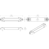 Lumitec MiniRail2 6 Light  Red Non Dimming