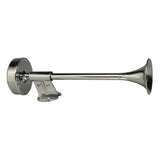 Schmitt Marine Deluxe AllStainless Shorty Single Trumpet Horn  12V