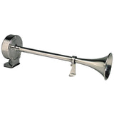 Schmitt Marine Deluxe AllStainless Single Trumpet Horn  12V