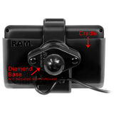 RAM Mount Cradle fGarmin dezl Series
