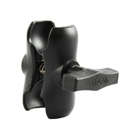 RAM Mount Short Double Socket Arm f15 Ball