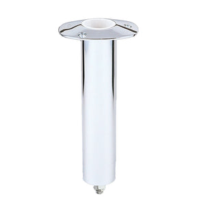 Lees 0 Degree SS Flush Mount Swivel Base Rod Holder  2 x 9  Medium