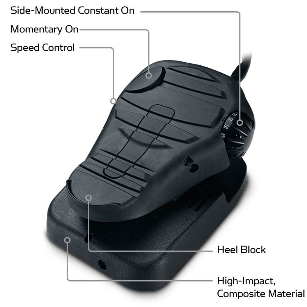 Minn Kota Edge 55  Latch  Door  Foot Control  12V55lb52