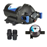 Jabsco ParMax Shower DrainGeneral Purpose Pump  35GPM25psi12VDC wStrainer