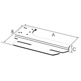 RAM Mount No Drill Vehicle Base fDodge CaliberAvenger