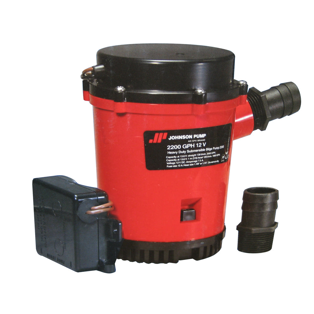 Johnson Pump 2200GPH Ultima Combo Auto Bilge Pump  12V