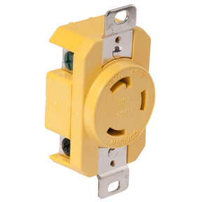 Marinco 305CRR 30A Receptacle  Yellow  125V