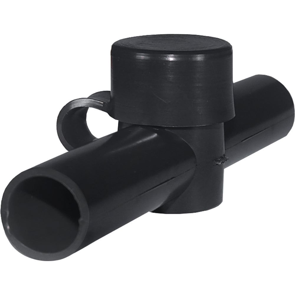 Blue Sea 4002 Cable Cap Dual Entry  Black