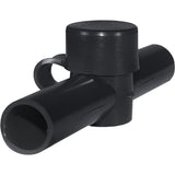 Blue Sea 4002 Cable Cap Dual Entry  Black