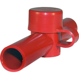 Blue Sea 4003 Cable Cap Dual Entry  Red