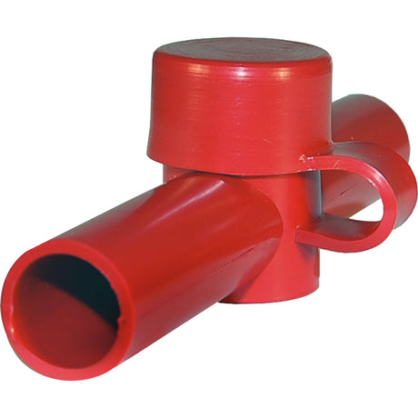 Blue Sea 4003 Cable Cap Dual Entry  Red