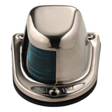 Attwood 1Mile Deck Mount Green Sidelight  12V  Stainless Steel Housing