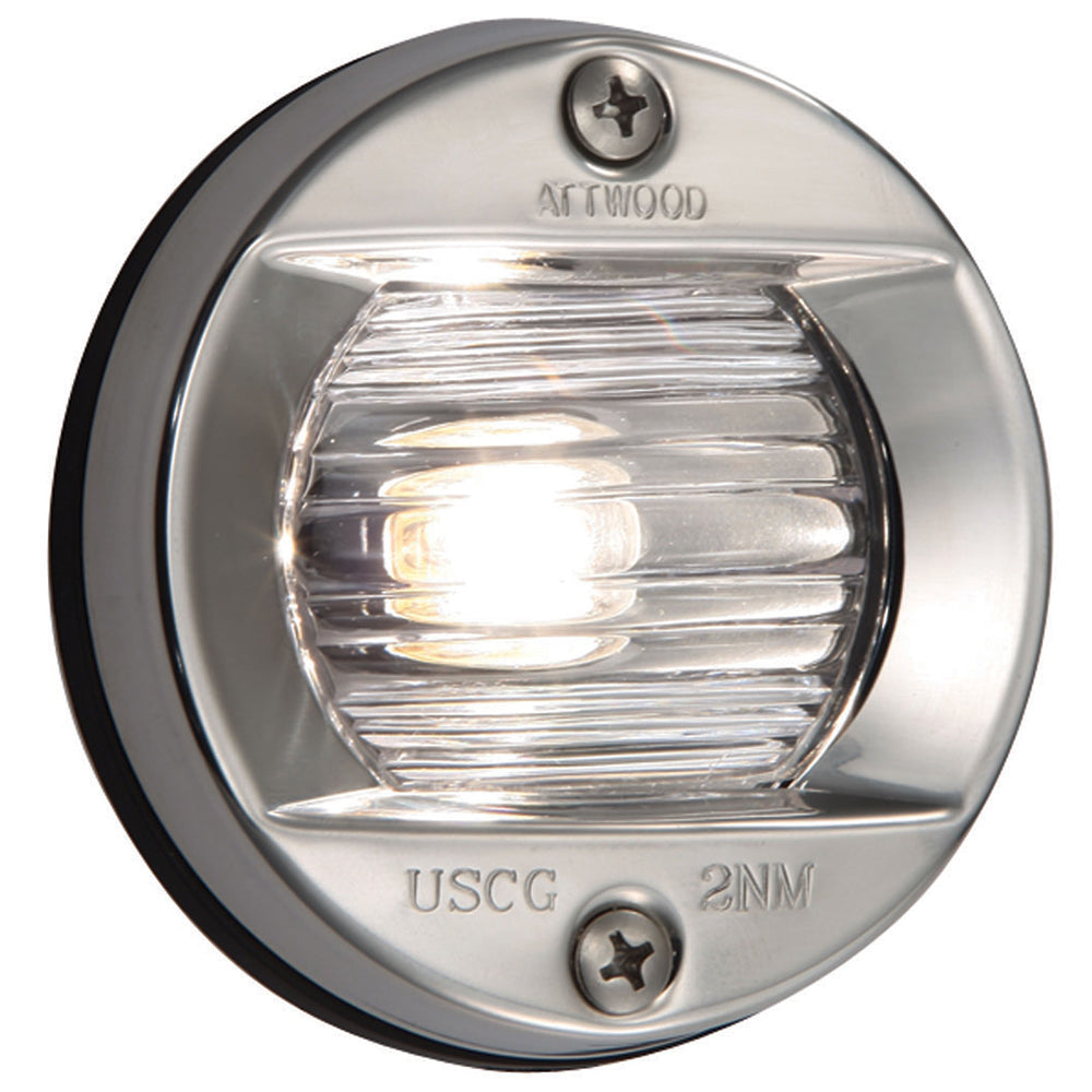 Attwood Vertical Flush Mount Transom Light  Round