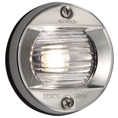 Attwood Vertical Flush Mount Transom Light  Round