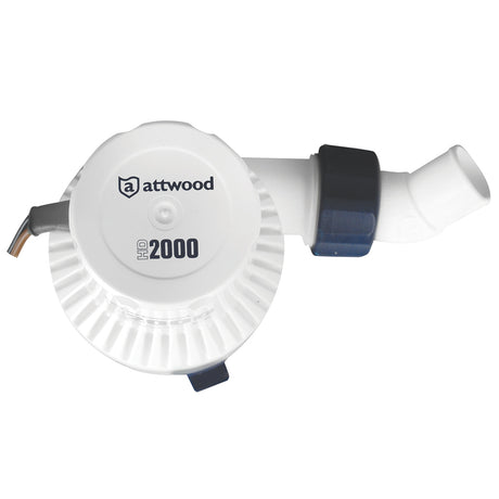 Attwood HeavyDuty Bilge Pump 2000 Series  12V  2000 GPH