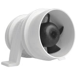 Attwood Turbo 3000 Series WaterResitant InLine Blower  12V  White