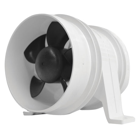 Attwood Turbo 4000 Series II WaterResistant InLine Blower  12V  White