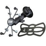RAM Mount Twist Lock Suction Cup Base wUniversal XGrip II