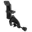 RAM Mount Yoke Clamp Mount Double Socket Arm wDiamond Base Adapter